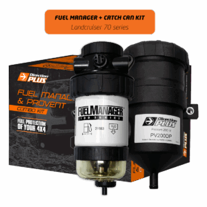 Fuel Manager Pre-Filter + Catch Can Kit LAND CRUISER 70