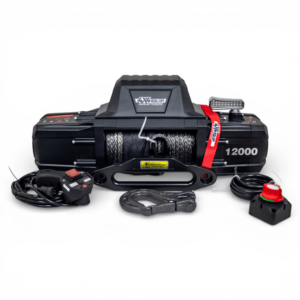 Winch 12000lbs + Synthetic cable + Cut off