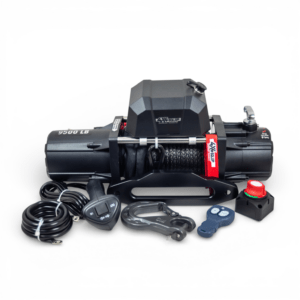 Winch 9500lbs + Synthetic cable + Cut off
