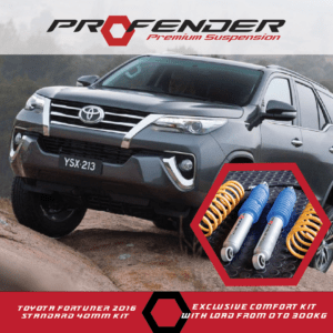 Profender Suspension Kit - Toyota Fortuner 2016