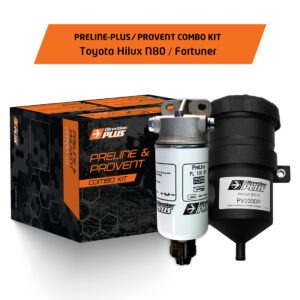 PreLine-Plus Pre-Filter + ProVent Combo Kit HILUX / FORTUNER
