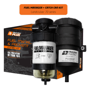Fuel Manager Pre-Filter + Catch Can Kit, Land Cruiser 70 2.8L 2023 Onwards